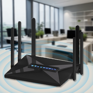 Wifi6 băng tần kép Gigabit Router 1800Mbps Wifi Router hỗ trợ 128 + Thiết bị mạng lưới bắn pháo hoa không dây cao phạm vi - Product Image 1