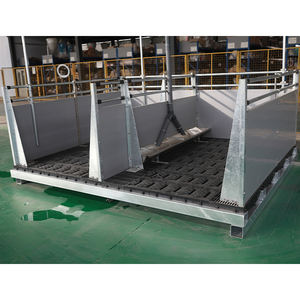 Nouvel équipement d'élevage porcin sûr et confortable : Caisse d'élevage pour porcelets avec panneaux et plancher en acier galvanisé pour le sevrage des porcelets - Product Image 2