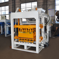 QT4-15 machine de fabrication de blocs entièrement automatique Machine de fabrication de pavés à emboîtement Machine de fabrication de briques de ciment Afrique du Sud