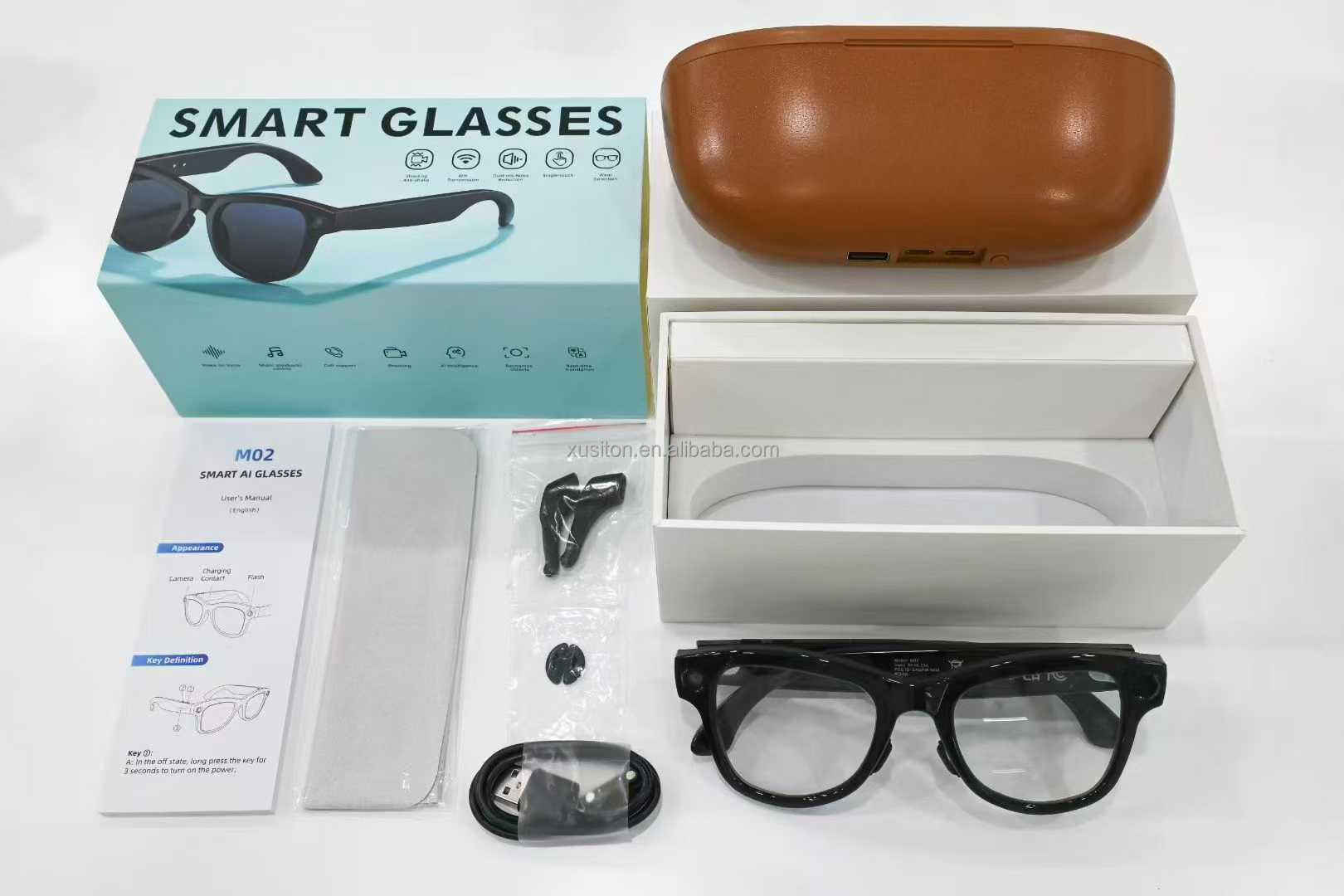 Custodia di ricarica marrone