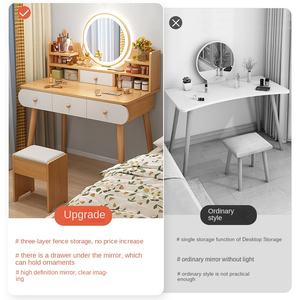 Coiffeuse moderne simple table de maquillage salle de <span class=keywords><strong>location</strong></span> petite table de maquillage - Product Image 5