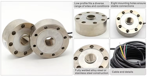 30t thông qua-Lỗ Donut trục tải các tế bào nén cảm biến nhiệt độ cao Loadcell cho xe tải lực lượng cảm biến & tải các tế bào - Product Image 6