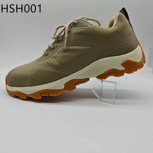 LMD,2025 4 inci baru bernapas TPU + kain jala sepatu bot mendaki non-logam plat sol tengah masukkan sepatu pelari keselamatan HSH001 - Product Image 1