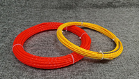 Factiry Supply 4mm 20m 30m Nylon Plastique Fiber De Verre Guide Puissance Pose Câble Extracteur Fil