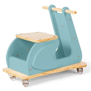 Voiture en <span class=keywords><strong>bois</strong></span> de style <span class=keywords><strong>moto</strong></span>, vélo d'équilibre pour enfants, voiture en <span class=keywords><strong>bois</strong></span> pour l'apprentissage précoce et la conduite adaptée aux enfants - Product Image 3