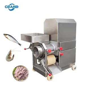 fish bone and meat separator mincer grinder/commercial efficient fishbone removing machine