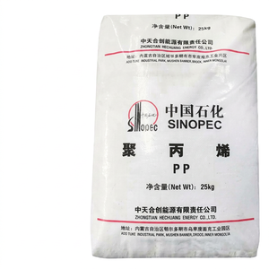 Gránulos de Polipropileno Virgen SINOPEC PP de Grado Médico y Uso General, 25 kg de Peso Neto, Materia Prima de Polipropileno de Alto MFR para Uso Industrial - Product Image 1