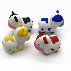 Custom Colors PU Foam Toys Cute Animals Cow Promotional Toys Children Squeeze Aniti-stress Anxious Relief Toys - Product Image 6