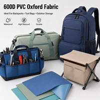 Housse de protection pour voiture en tissu Oxford 600D enduit PVC, très résistante, imperméable, anti-déchirure, haute élasticité, pour sac à dos et extérieur, vente en gros