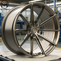 Rines de Aleación Maxtera Forged Custom WF CF3 -FF Style para Autos de Pasajeros BMW M2 M3 M4 Audi AMG Mustang Porsche Macan Tesla VW