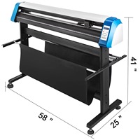 Plotter de corte de vinilo industrial EH-720AB EH-1350AB de 53 pulgadas con contorno automático, accesorio para máquina de impresión por sublimación, venta al por mayor