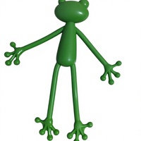 Support de plante en forme de grenouille 200g pour plantes grimpantes, décoration intérieure toute saison