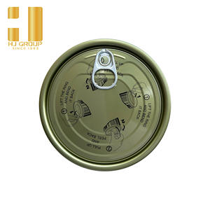 HJグループ307E 83MM食品グレード標準簡単オープン蓋簡単オープンエンド果物や魚の缶 - Product Image 3