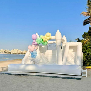 Castillo Inflable de PVC, Color Blanco, Precio Económico, Ampliamente Utilizado para Fiestas, Brincolines - Product Image 4