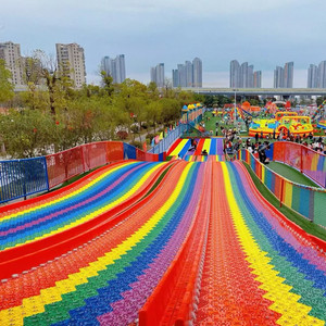 Các slide khổng lồ đầy màu sắc trong công viên giải trí có thể được tùy chỉnh với các mẫu khác nhau theo chủ đề của Công viên - Product Image 6