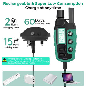 <span class=keywords><strong>Collar</strong></span> electrónico de choque impermeable recargable en línea 2025 con control remoto de 3608Ft para todas las razas, venta al por mayor de fábrica - Product Image 4