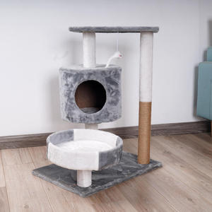 <b>Cat</b> Tree Cute <b>Cat</b> Tower <b>for</b> Indoor Multi-Level <b>Cat</b> Furniture with <b>Scratching</b> <b>Post</b> - Product Image 3