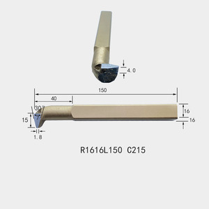 خيط شبه منحرف YT15 R1616 L150 C215 C218 أداة تحول فتحة مفتاح مع سكين بأخدود حزام لدوران المنتج - Product Image 4