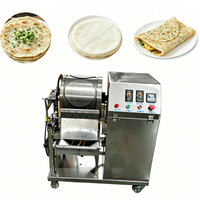 Machine automatique commerciale à rouleaux de printemps et à samosas, Crêpière professionnelle, Machine à lumpia au gaz, Machine à injera et à crêpes
