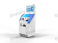 Multiple Self Service Currency Exchange Kiosk Touch Screen Machine Bill Payment Software Gateway VISA/Master Card Payment