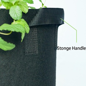 Noir Feutre de Jardin Planteur Tissu Hydroponique Plante Pot de <span class=keywords><strong>Culture</strong></span> de Légumes Sac Fleur Pots de <span class=keywords><strong>Culture</strong></span> - Product Image 3