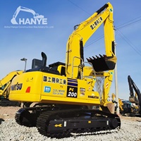 Vente Flash : Excavatrice d'occasion Komatsu PC200 à vendre – Livraison rapide, fonctionnement fluide, état impeccable, peinture d'origine, prix abordable