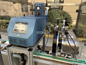 Machine d'étiquetage <span class=keywords><strong>de</strong></span> colle thermofusible pour bouteilles Chubby Gorilla <span class=keywords><strong>de</strong></span> 10 ml, 30 ml, 60 ml, avec étiquetage <span class=keywords><strong>de</strong></span> timbres-fiscaux et <span class=keywords><strong>de</strong></span> boîtes, fabriquée en <span class=keywords><strong>Allemagne</strong></span> - Product Image 4