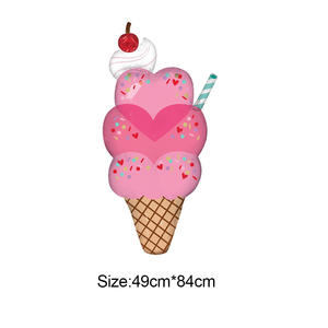 Globo de Helio con Forma de Helado de Verano Hawaiano para Decoración de Playa, Piscina y Exteriores - Product Image 4