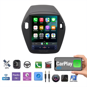 Radio Universal de 9.7 Pulgadas con 4 Núcleos, GPS, Amplificador, Carplay, Android Auto, Reproductor de <span class=keywords><strong>DVD</strong></span> para Hyundai IX35 2015 - Product Image 2
