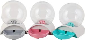 Fontaine à eau pour animaux de compagnie, distributeur automatique d'eau pour chiens et chats, forme ronde, en plastique, non électrique, Zhejiang - Product Image 2