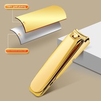 Nouvel ensemble universel de pinces à ongles anti-éclaboussures multi-usages avec grande ouverture et coupe-ongles, emballage en sac PP pour manucure