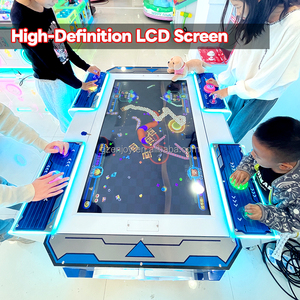 Machine de jeu vidéo d'arcade sans fil en métal pour <span class=keywords><strong>4</strong></span> joueurs, certifiée CE, pour enfants de 8 ans et plus, fabriquée par Source Factory (OEM/ODM) - Product Image 3