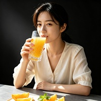 Verre à boisson froide de luxe en verre résistant à la chaleur, avec paille intégrée, design sans pied, pour thé aux fruits, café glacé, jus - Modèle transfrontalier