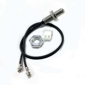 Sonde de mesure de température 100K 3950 avec boîtier métallique fileté en acier inoxydable, pour seaux de cuisson isolés - Product Image 1