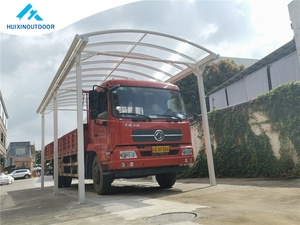 Maison de jardin décorative en métal d'arrière-cour utilisée pour le stockage d'outils (HXPH) moderne mobiele carport carport solaire aluminium - Product Image 2