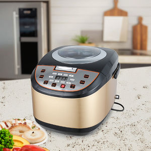 Cocina eléctrica exprés multifunción comercial de 5L, <span class=keywords><strong>olla</strong></span> arrocera portátil de acero inoxidable, taza de medición inteligente para hoteles - Product Image 1