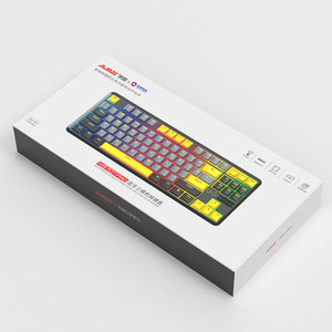 Clavier mécanique K870TPro 67 touches, trois modes sans fil, rétroéclairage RGB programmable, USB Type-C, pour jeux sur ordinateur de bureau et ordinateur portable - Product Image 2