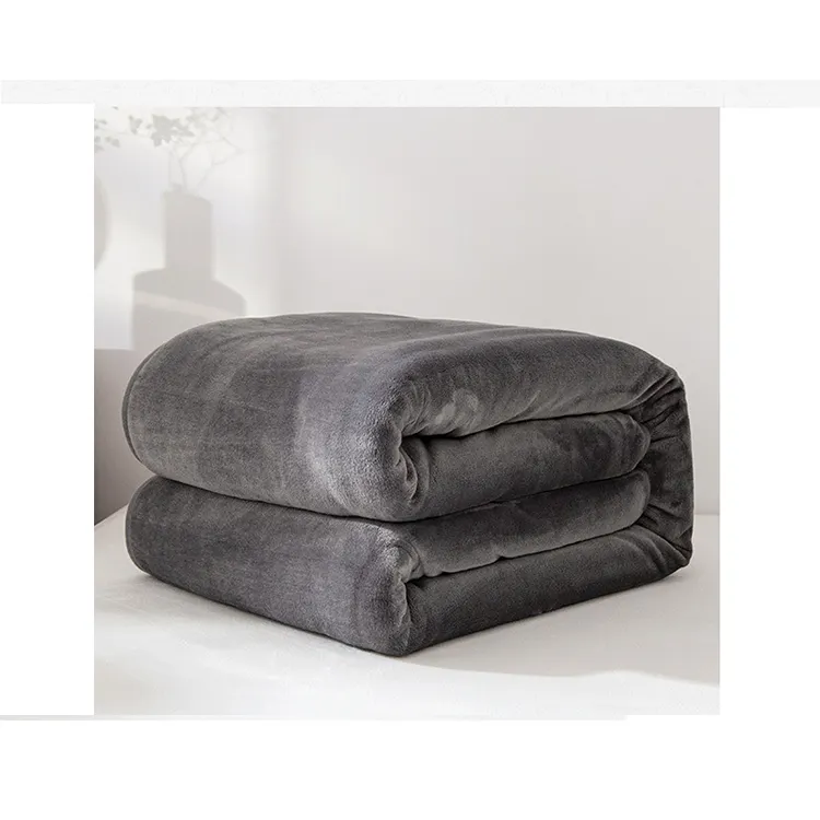 Cobertor de lã personalizado, qualidade personalizada cobertor duplo tamanho grande