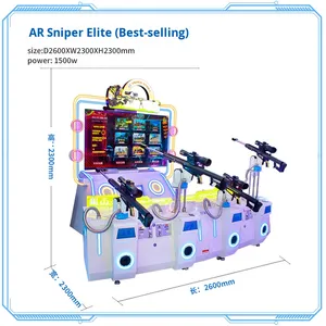 Todo en uno Metal grande interior VR Sniper Elite Gun Arcade Equipment Coin Operated Home Educational Amusement Park Games - Product Image 5