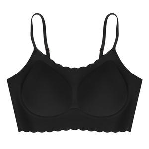 Nouveau style, haut de sport sans bretelles, tube top, haut de yoga, soutien-gorge de sport, maille respirante, sans couture, confortable pour femmes - Product Image 3