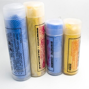 Asciugamano per il lavaggio dell'auto in camoscio di Shammy senza pelucchi, Super assorbente, di alta qualità, ecologico - Product Image 2