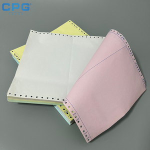 Rouleau de papier autocopiant NCR 3 feuillets en 2 parties de qualité supérieure pour bordereaux logistiques, vente en gros d'usine, pour impression et usage en usine - Product Image 1