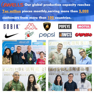 사용자 정의 로고 자수 B-25 직물 비행기 키 체인 아연 합금 30mm 큰 반지 사용자 정의 색상 크기 친환경 프로모션 - Product Image 6