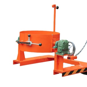 Forklift Manual Oil <b>Drum</b> Tipper 300kg Capacity 585mm Diameter For Chemical <b>Drums</b> Industrial Warehouse Use - Product Image 5