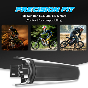 Protection arrière étendue pour moto, garde-boue arrière allongé en plastique, compatible avec les modèles Light X S X160 X260 - Product Image 6