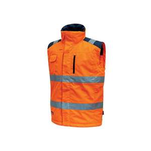 Chaleco acolchado Prime Orange Fluo-EAN 8033546385951 CHAQUETAS DE TRABAJO DE VERANO CHAQUETAS SOFTSHELL DE VERANO 1/2" - Product Image 1
