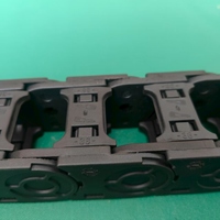 Jingzhan 10x20mm Verstärkte Nylon 1M Kabelkette für Energiekabel, Kabelträger für 3D-Drucker & CNC-Maschinen, 1 Jahr Garantie