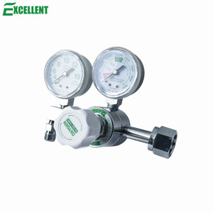 Basınç göstergesi 0-4000PSI ve CGA540 oksijen regülatörü için akış ölçer ile tıbbi oksijen silindiri - Product Image 1