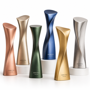 Trophée personnalisé en alliage d'aluminium – Cadeau d'entreprise, récompense pour champion de ventes, reconnaissance des partenaires, prix de cérémonie d'affaires exécutives - Product Image 1