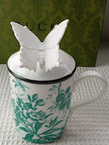 Mug en céramique de haute qualité de la collection Leaves avec sublimation, tasse à café de bureau, tasse à thé - Product Image 4